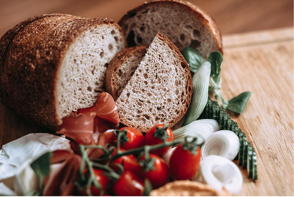 Teljes kiőrlésű kovászos kenyér 800 g – kézműves kenyér