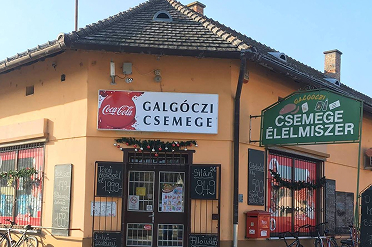 Galgóczi csemege bolt – Kocsér, Szabadság u. 20